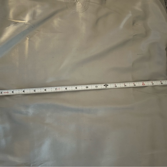 J. Crew Silver Silk Tunic Dress Size 8 NWT - Picture 10 of 12